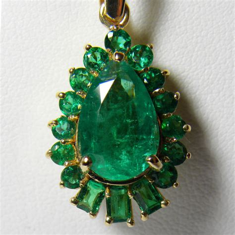 antique emerland pendants|Natural Colombian Emeralds .